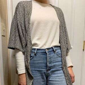 Throw-over light sweater